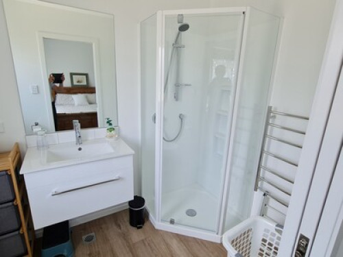 You can stay at mine