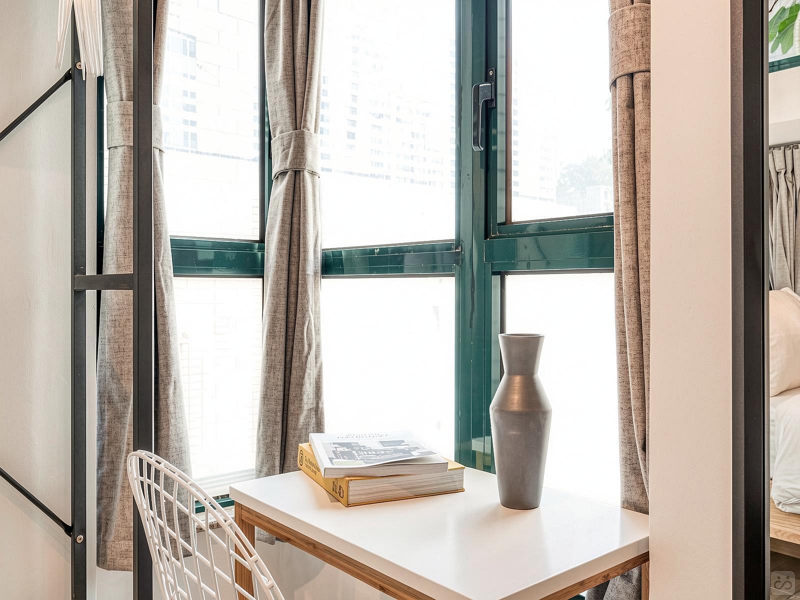  Private Room With Shared Bathroom 1  -  Chic and Comfortable Coliving in Scenic Kennedy Town Apartment  - Gallery -  14