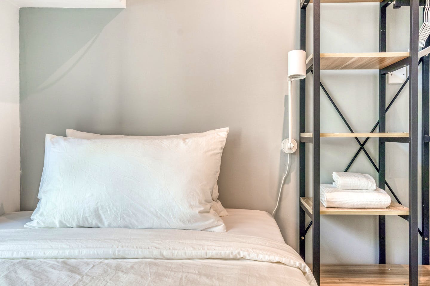  Private Room With Shared Bathroom 2  -  Chic and Comfortable Coliving in Scenic Kennedy Town Apartment  - Gallery -  2