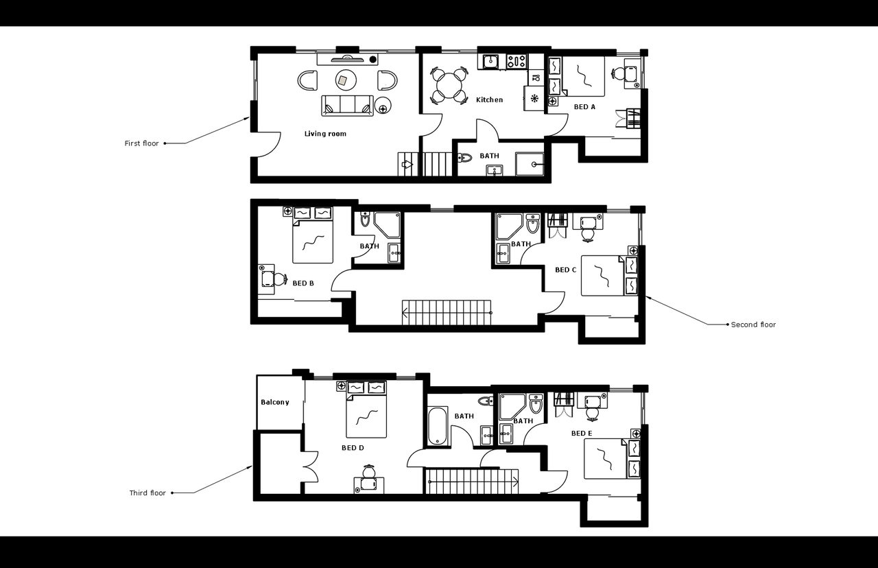  #1828: Boyle Heights - Queen Bedroom B W/ Private Bathroom  -  #1828: Boyle Heights  - Gallery -  11