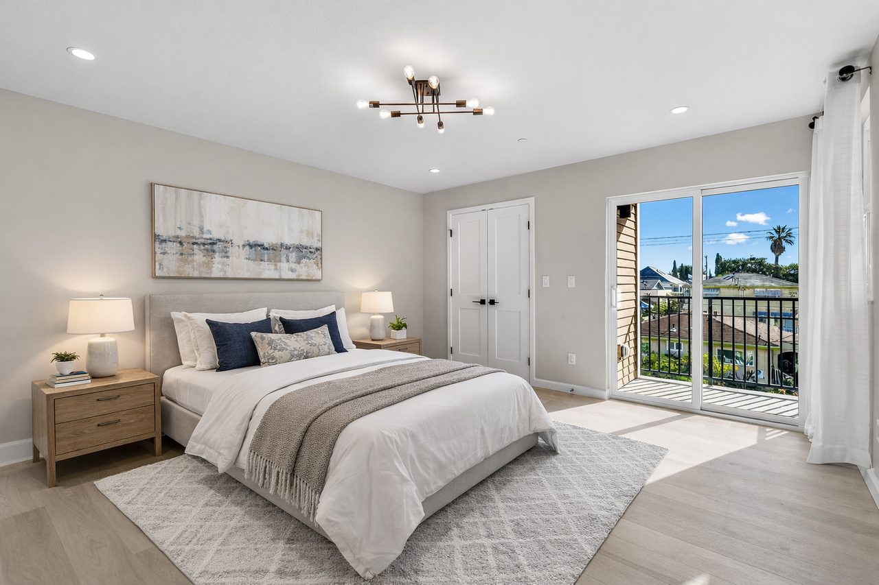  #1828: Boyle Heights - Queen Bedroom D W/ Private Bathroom  -  #1828: Boyle Heights  - Gallery -  1