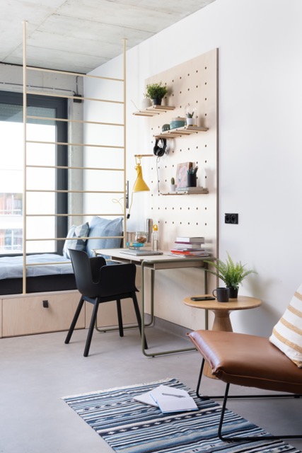  Studio L With Kitchenette  -  Basecamp by Xior Katowice  - Gallery -  1