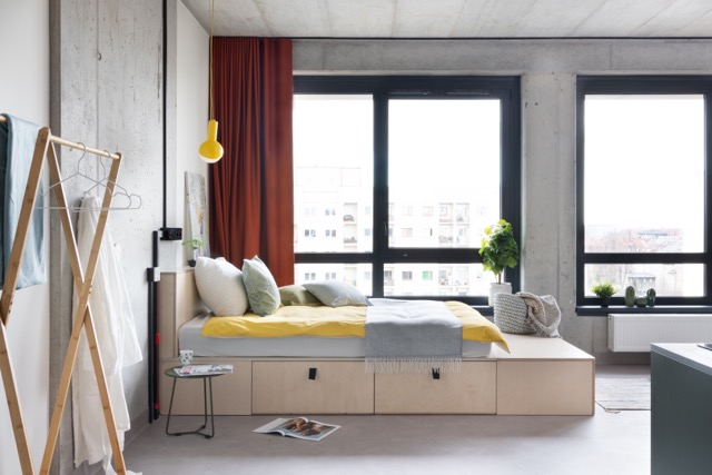  Studio XL Accessible With Kitchenette  -  Basecamp by Xior Katowice  - Gallery -  1
