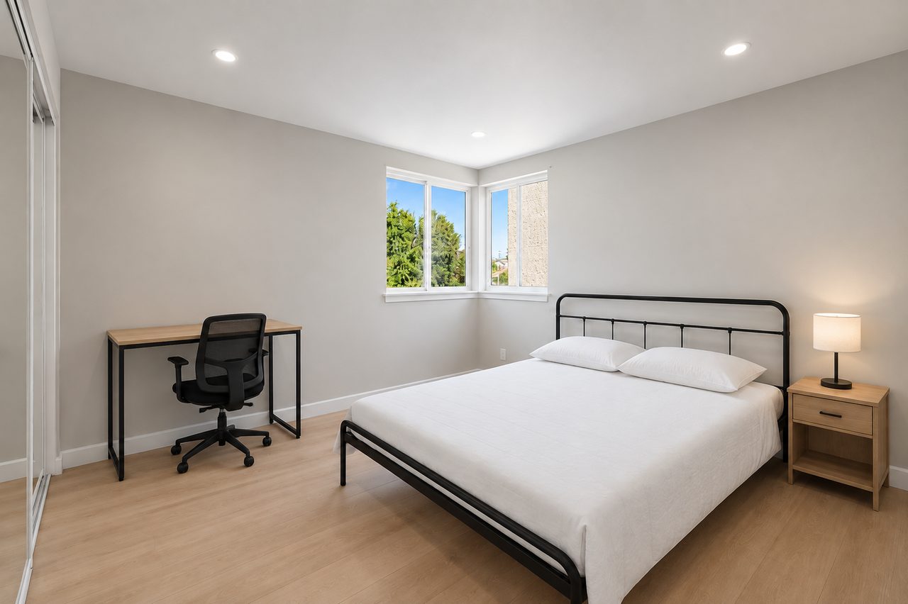 #1829: Boyle Heights - Queen Bedroom C /w Private Bathroom - 1