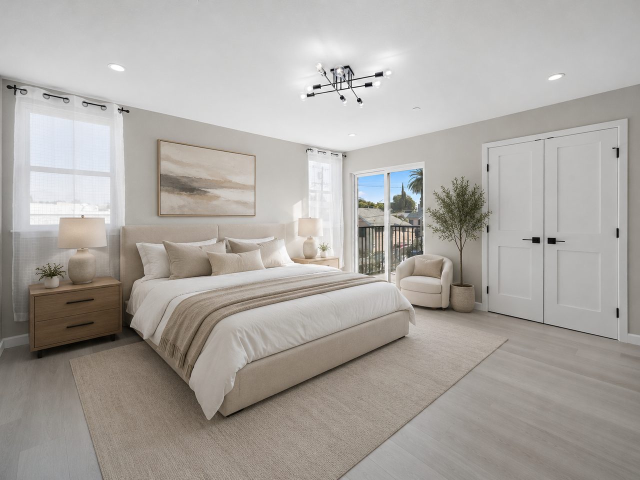  #1829: Boyle Heights - Queen Bedroom D W/ Private Bathroom  -  #1829: Boyle Heights  - Gallery -  2