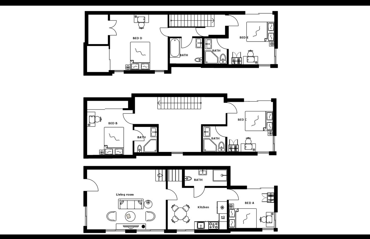  #1829: Boyle Heights - Queen Bedroom E W/ Private Bathroom  -  #1829: Boyle Heights  - Gallery -  10