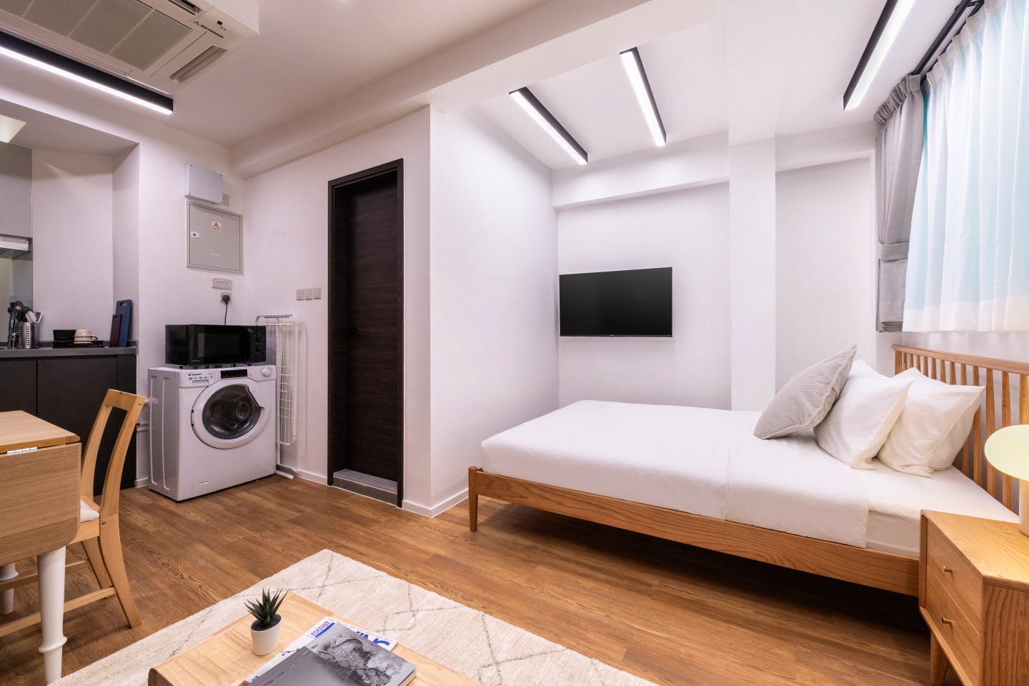  Regular Studio Apartment  -  Mid-Century Modern Coliving Oasis in Historic Tai Ping Shan Apartment  - Gallery -  10