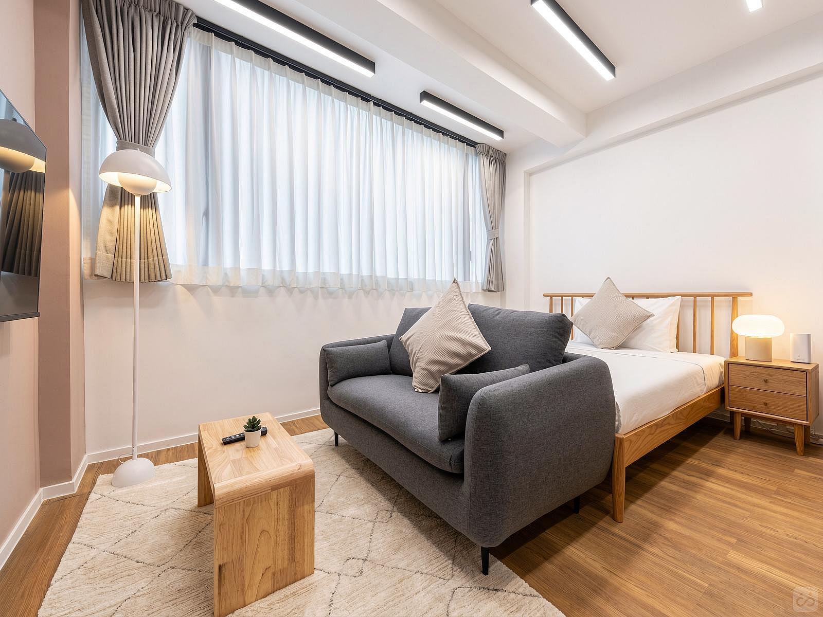  Regular Studio Apartment  -  Mid-Century Modern Coliving Oasis in Historic Tai Ping Shan Apartment  - Gallery -  67