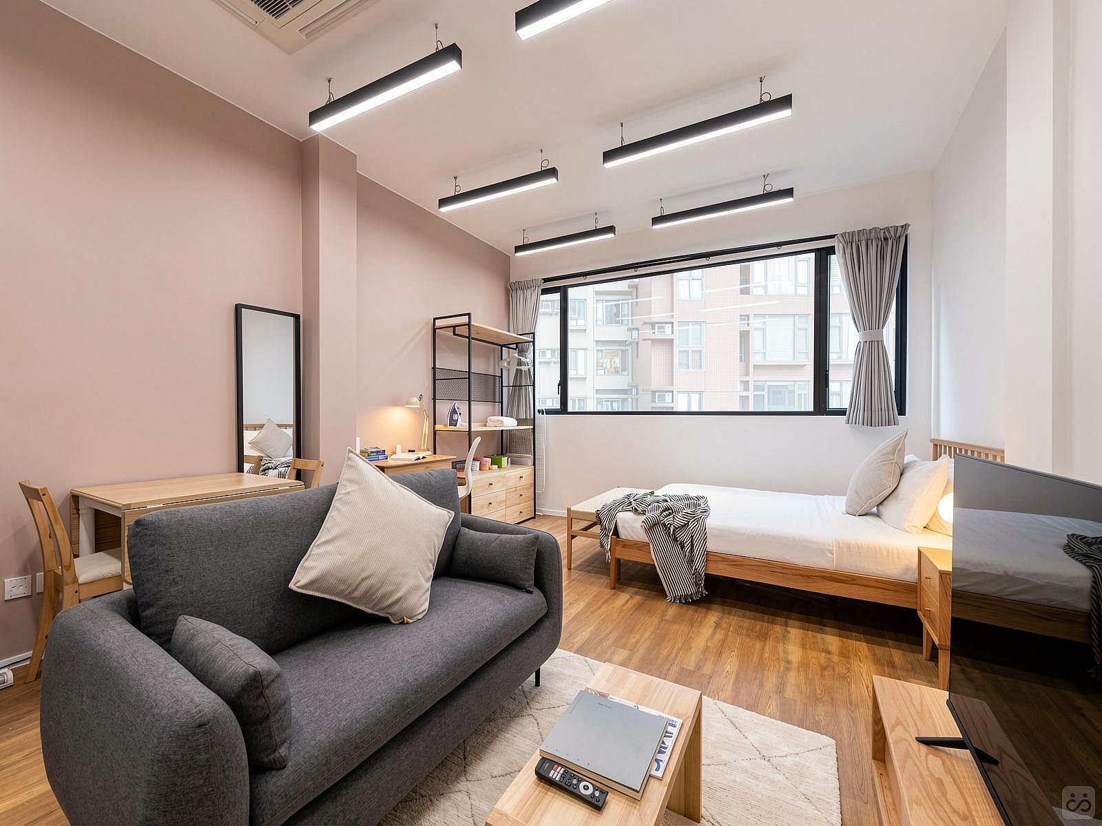  Large Studio Apartment  -  Mid-Century Modern Coliving Oasis in Historic Tai Ping Shan Apartment  - Gallery -  52