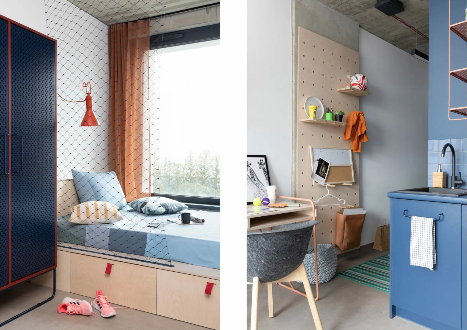 Single - Basecamp by Xior Łódź Rembielińskiego - Gallery - 1