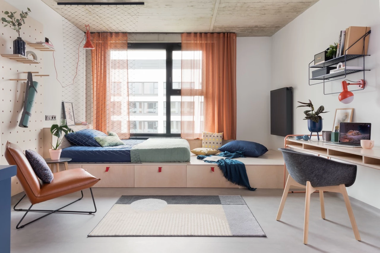 Studio L - Basecamp by Xior Łódź Rembielińskiego - Gallery - 1