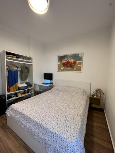 Homely Double Bedroom with a balcony close to Aristotelous Square