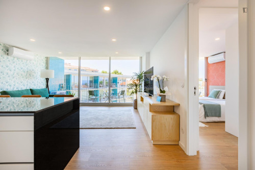 Bright 2-bedroom flat in Espinho