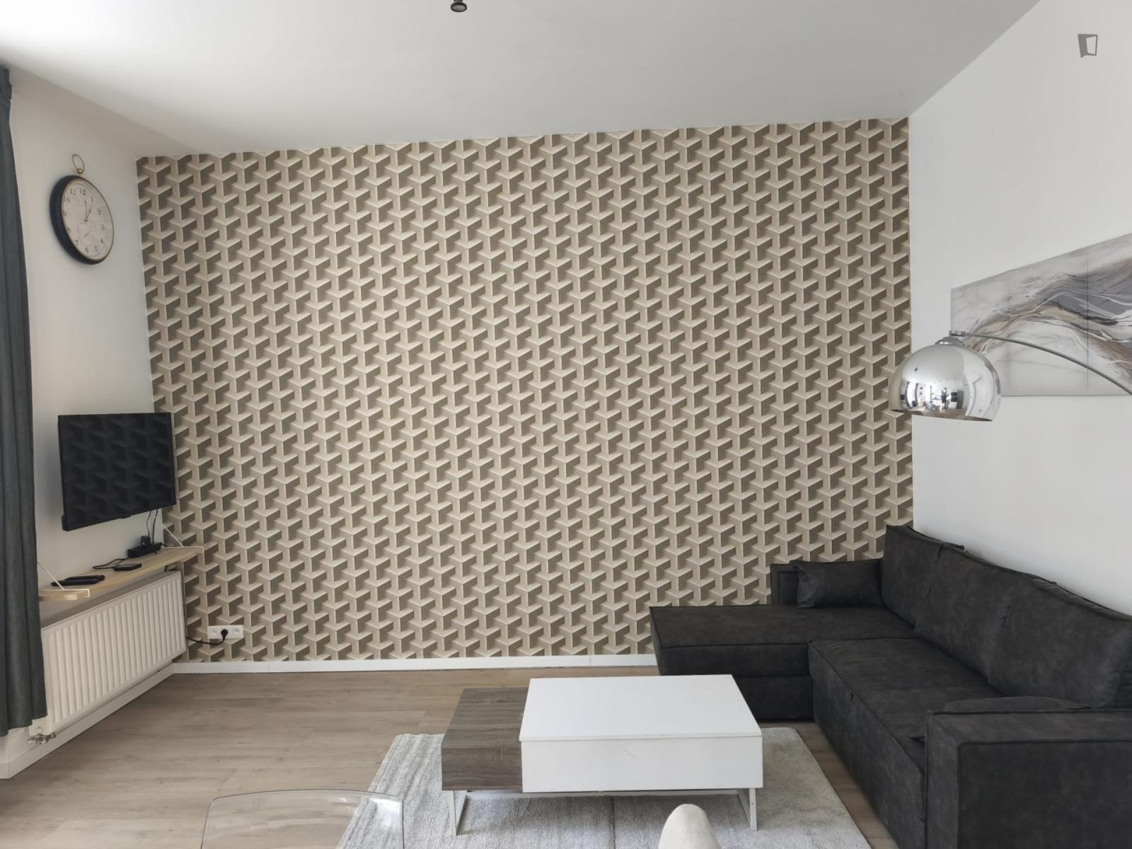  Thrilling 1 Bedroom Apartment Close To  Bruxelles-Midi Train Station   -  Thrilling 1 Bedroom Apartment close to  Bruxelles-Midi Train Station   - Gallery -  1