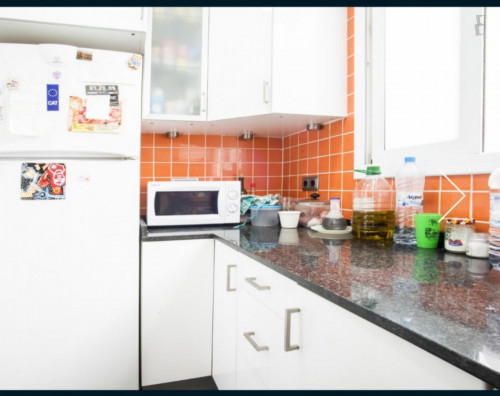 Single room in 4 bedroom apartment close to Girona and Verdaguer metro station