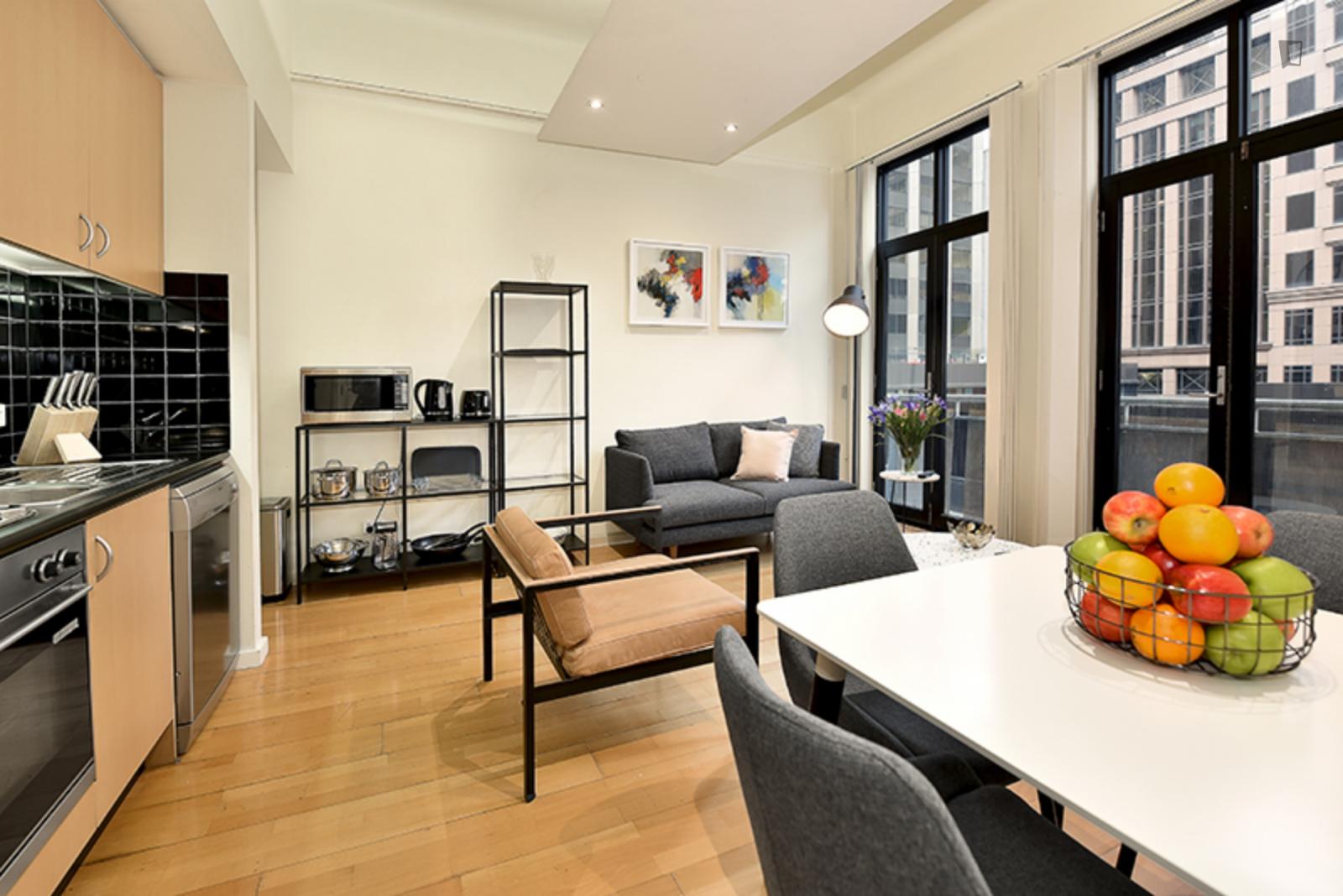  Spacious 1-Bedroom Apartment Near Charles Sturt University Study Centres, Melbourne  -  Spacious 1-bedroom apartment near Charles Sturt University Study Centres, Melbourne  - Gallery -  6