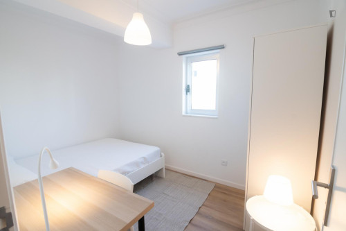 Amazing double bedroom in a 5-bedroom flat