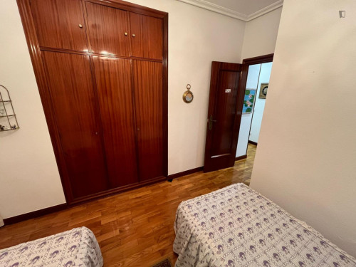 Appealing twin bedroom in the centre of Logroño