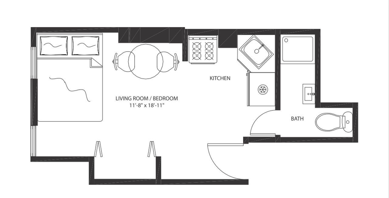 #1720: East Village - Studio (Queen) - #1720: East Village - Gallery - 24