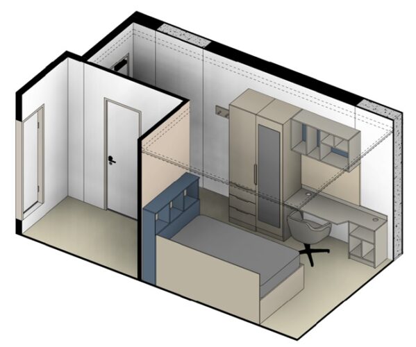  Standard 8 Bed Cluster  -  The Artisan  - Gallery -  2