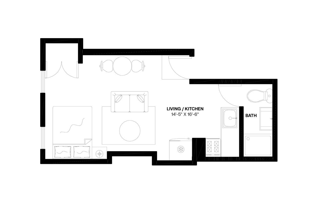  #400: East Village - Studio (Queen)  -  #400: East Village  - Gallery -  8