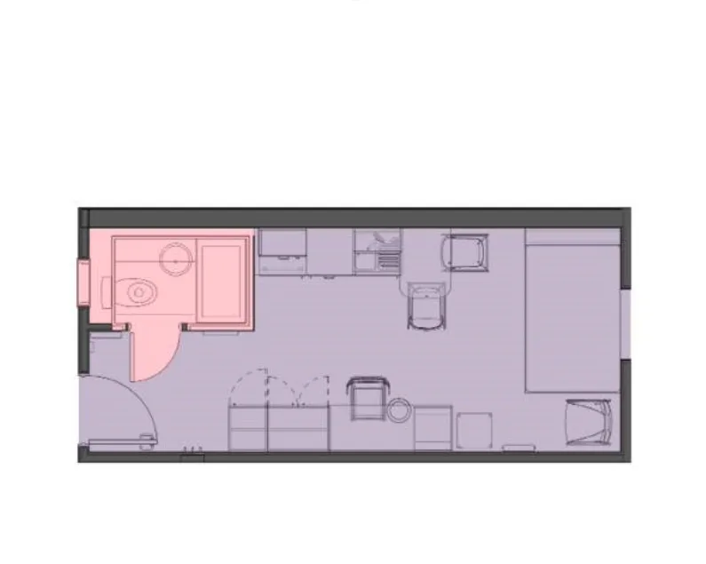  Platinum Studio - Single Bed  -  Potterrow  - Gallery -  2