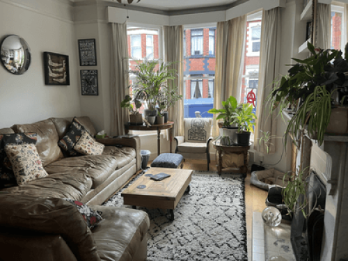 Sociable, music loving family.