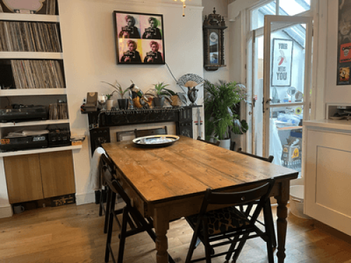 Sociable, music loving family.