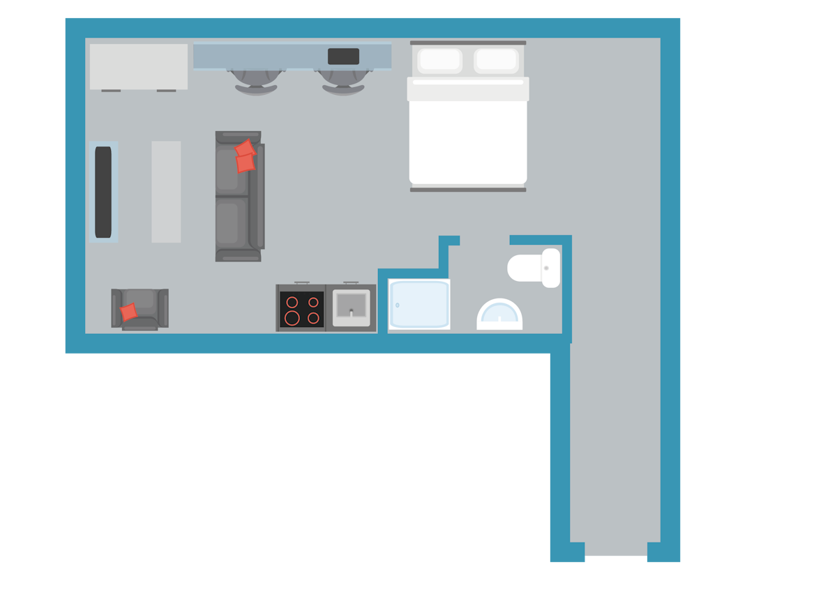 One Bed Apartment - Chambers 51 - Gallery - 2