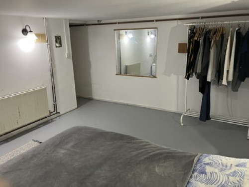 Large room with double bed