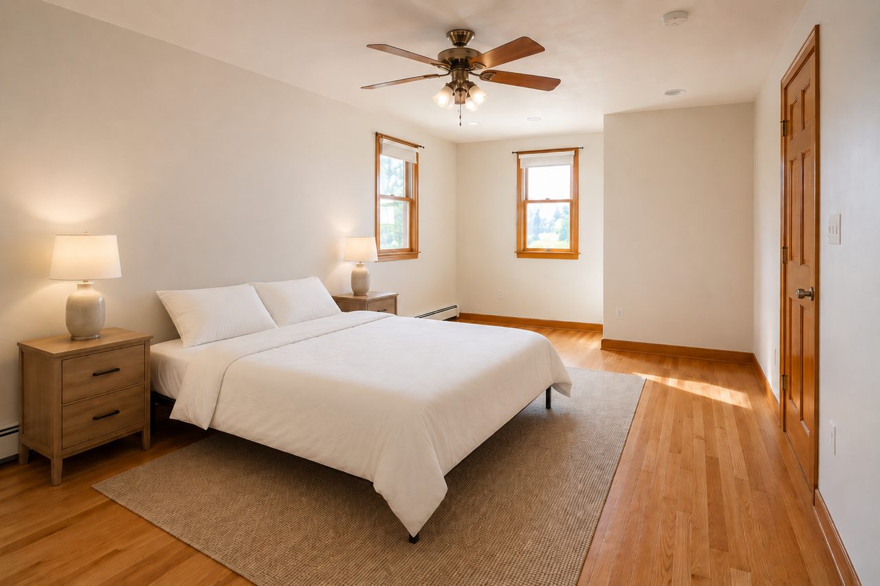 #1834: Medford - Queen Bedroom D - 2