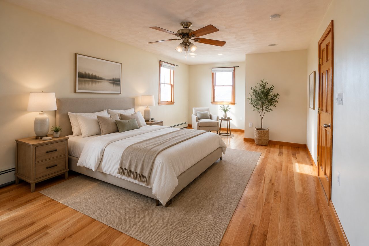 #1834: Medford - Queen Bedroom D - 2