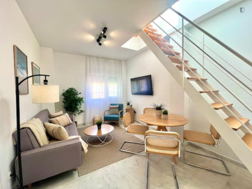 Pleasant 1-bedroom flat with terrace near Playa de La Malagueta