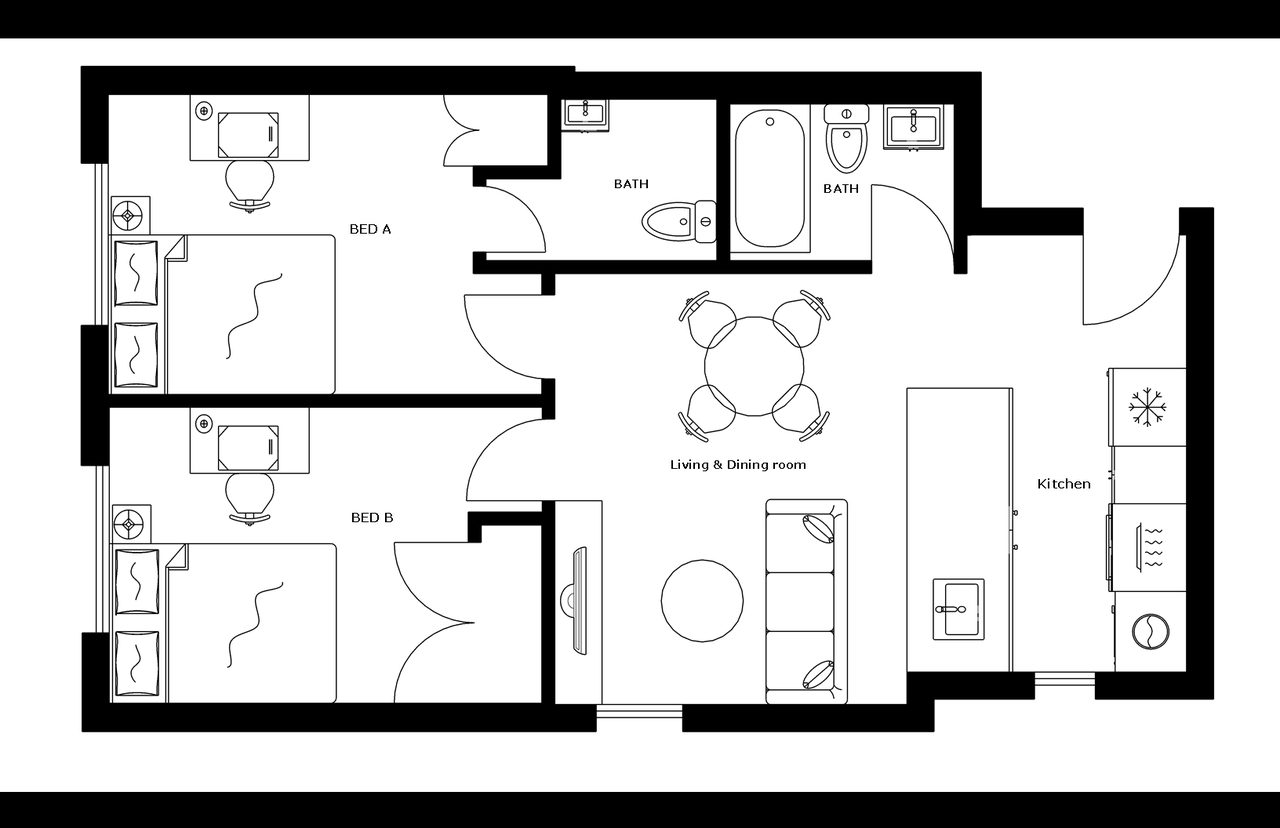 #1836: Crown Heights - Full Bedroom A W/ Private Bathroom - 3