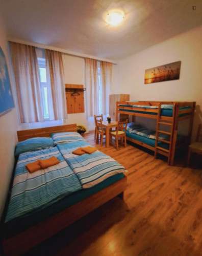 Nice Bed in a shared room in a 1 Bedroom Apartment close to U1 Reumannplatz metrostation