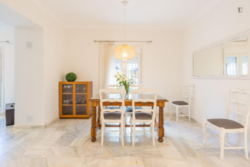 Pleasant 3-bedroom flat near Playa de la Malagueta