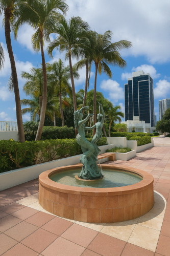 Outstanding Vibrant Apt. w/ Pool + Gym in front of Margaret Pace Park