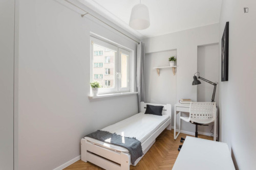 Welcoming single bedroom in Osiedle Za Żelazną Bramą
