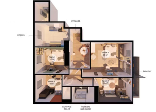 Albert 1er Home - Gallery - 26