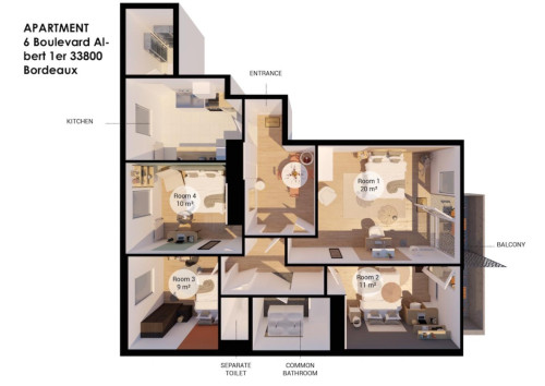 Albert 1er Home - Gallery - 5