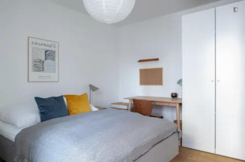 Interesting double bedroom in Schlump