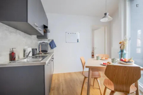 Interesting double bedroom in Schlump