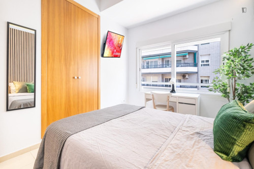 Exquisite double bedroom in Benalua