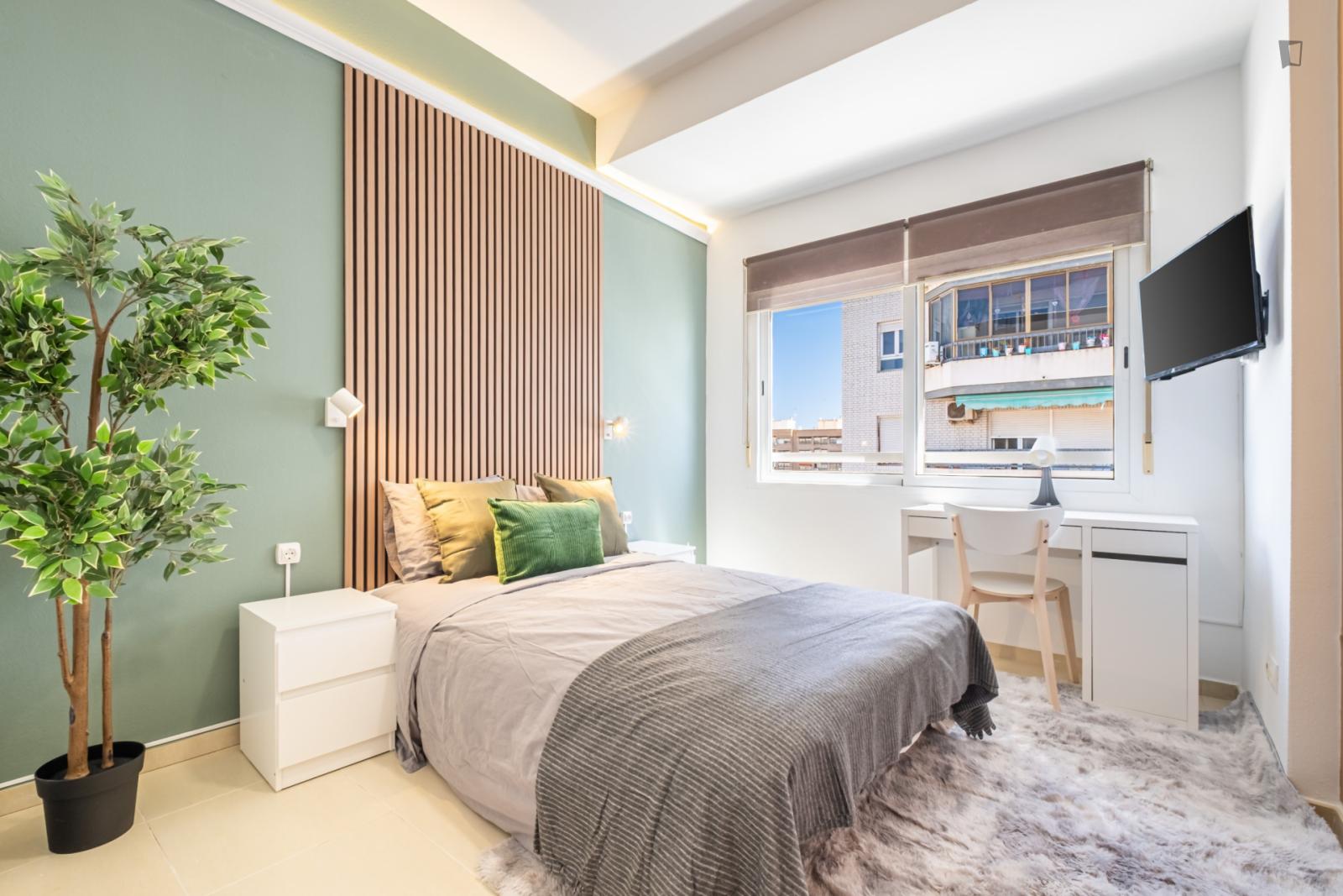 Appealimng Double Bedroom In Benalua - 1