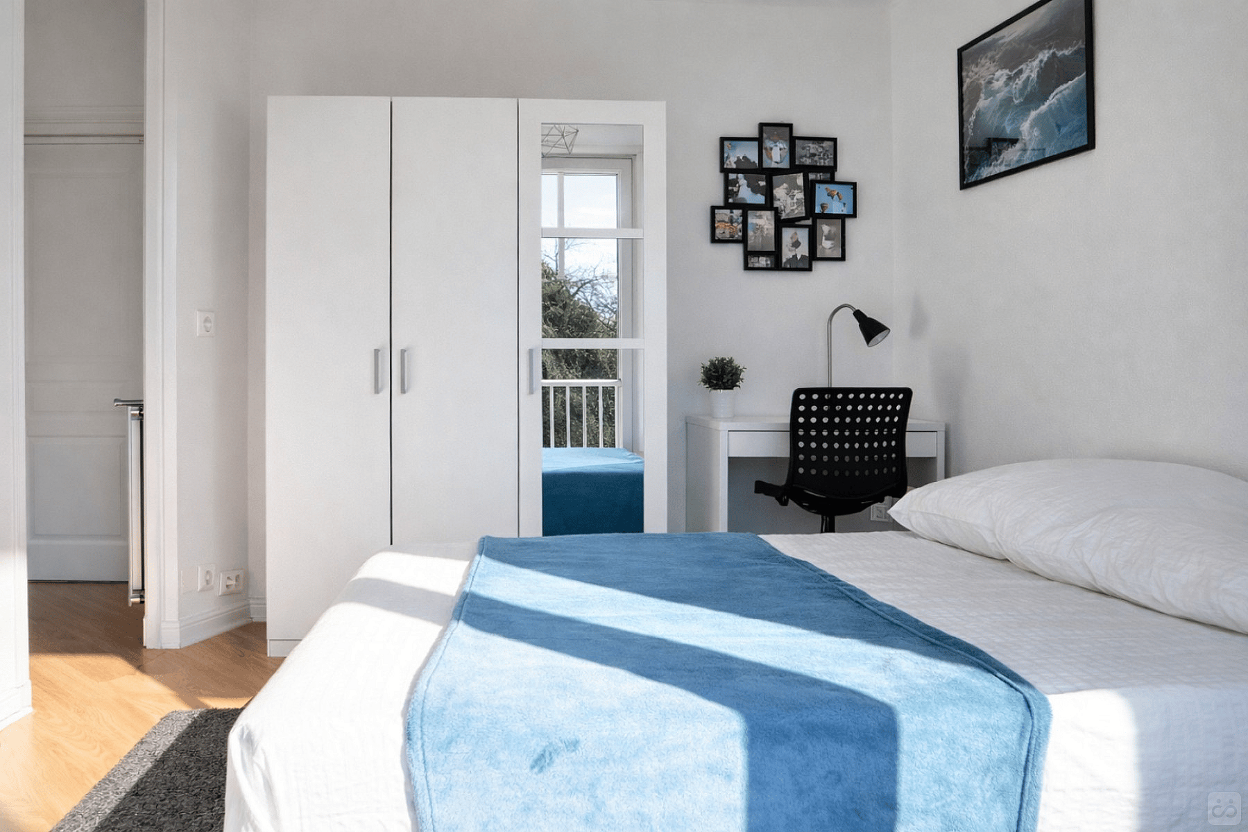 Large Bedroom With Balcony - 15m² - NT1 - 6