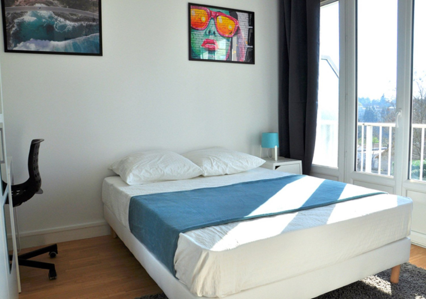 Large Bedroom With Balcony - 15m² - NT1 - 12