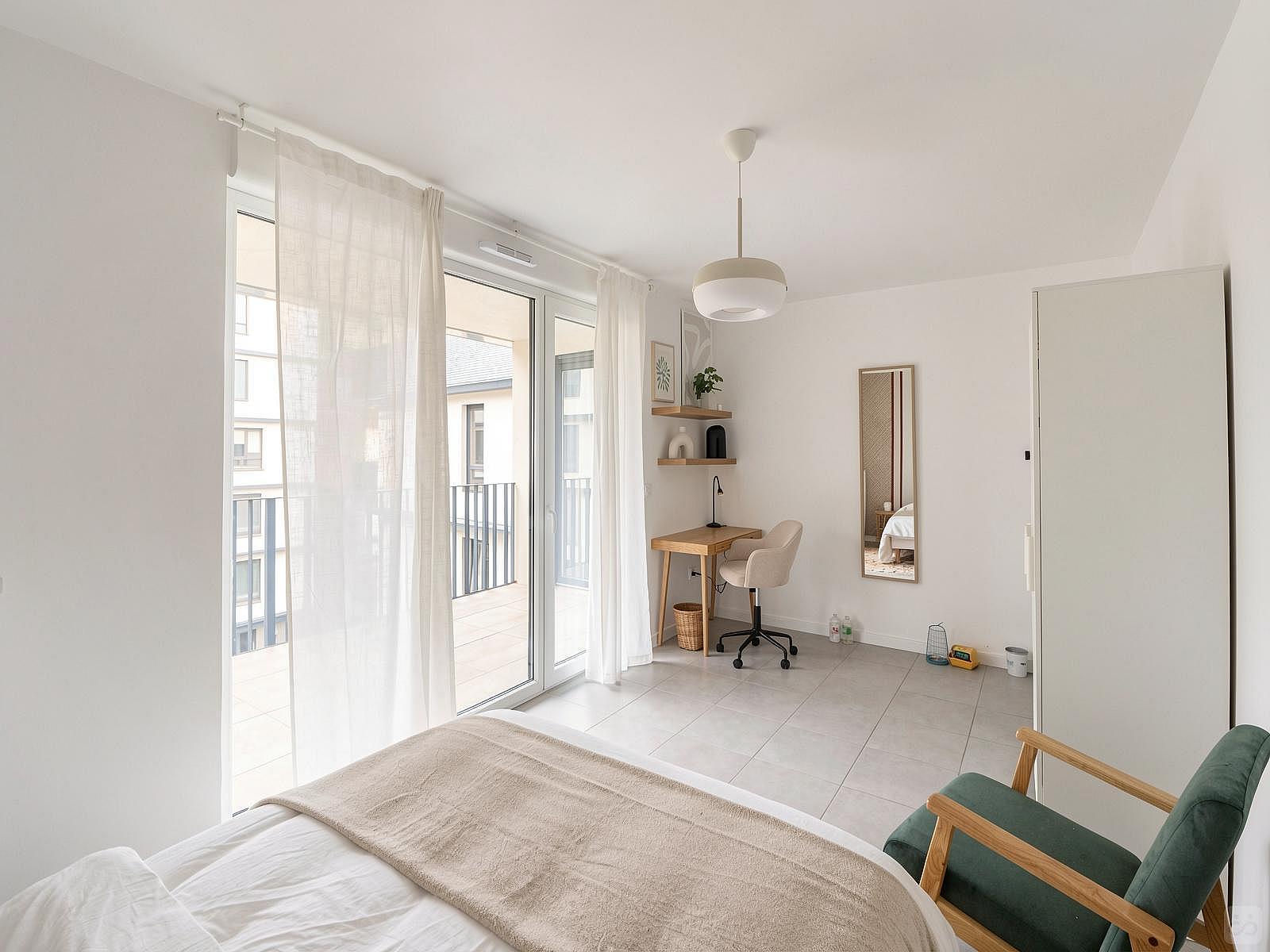 Rent This Lovely 16 M² Bedroom - Spacious 85 m² apartment to rent in the north of Strasbourg Home - Gallery - 24