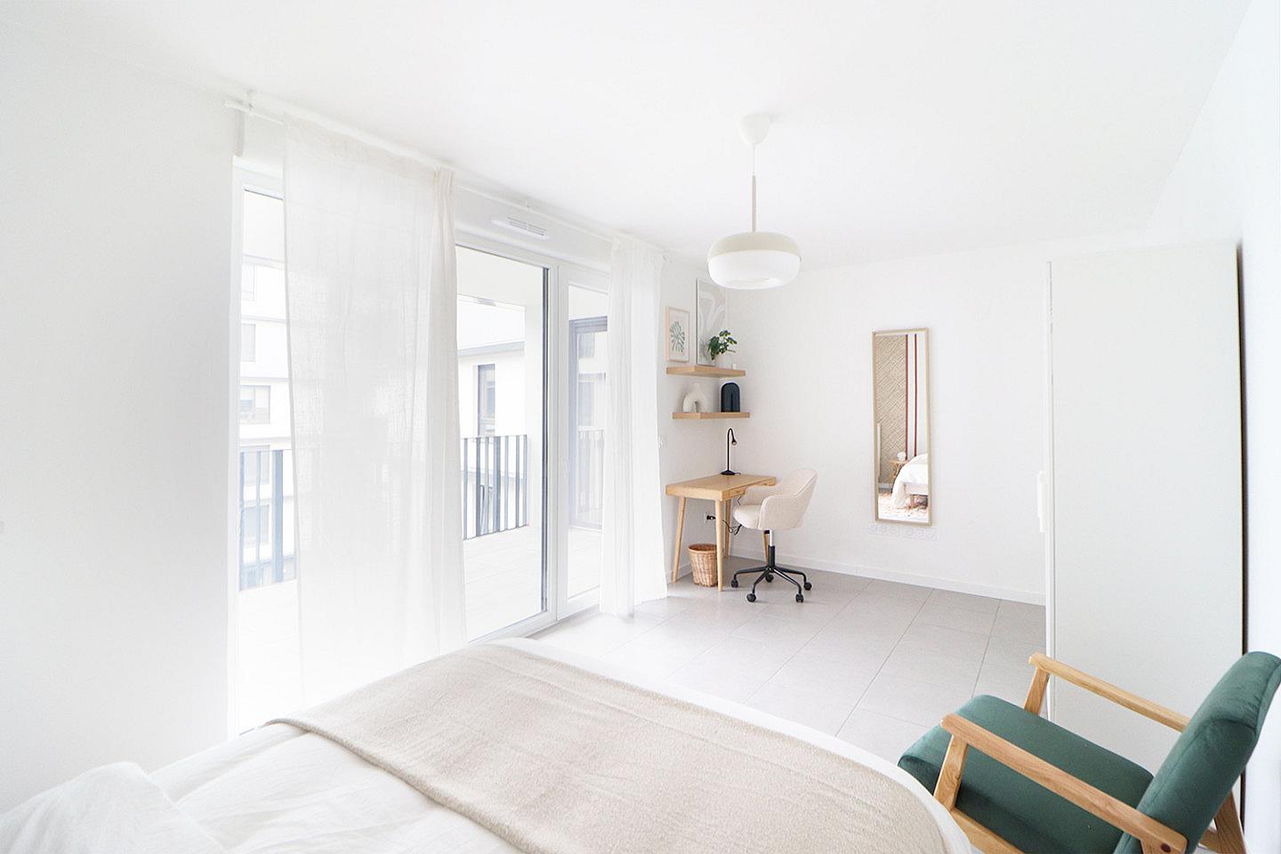 Rent This Lovely 16 M² Bedroom - Spacious 85 m² apartment to rent in the north of Strasbourg Home - Gallery - 16