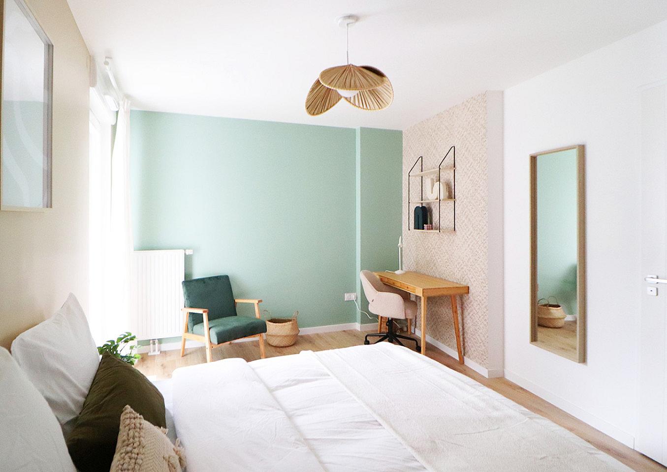  Rent This Marvellous 18 M² Bedroom With Its Private Shower Room  -  Spacious 85 m² apartment to rent in the north of Strasbourg  - Gallery -  17