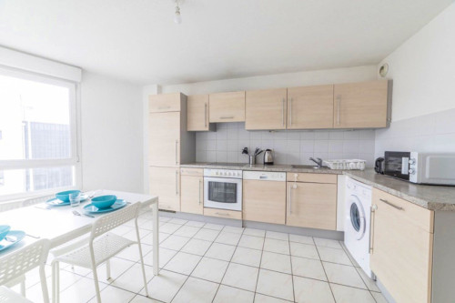 Bright apartment located in the district of Neudorf West